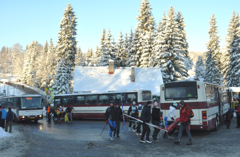 Il. foto - zimní varianta doprava lyžařů do Bedřichova
